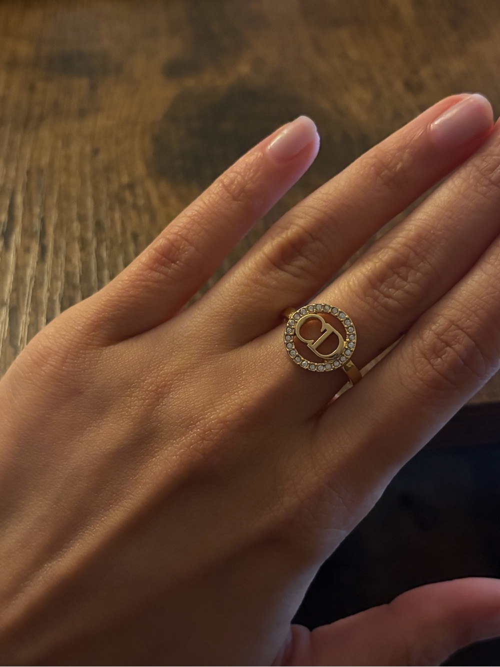 Dior ring, size 5